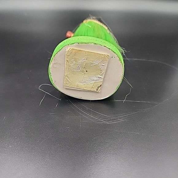 Vintage Hula Girl Ukulele Bobber Chalkware Dashboard Ceramics Japan Dated 1988 - Picture 11 of 12